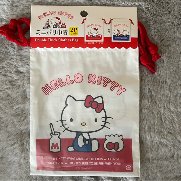 ♥️ Bundle of Hello Kitty Travel Seal Apparel Bags - Picture 3 of 6